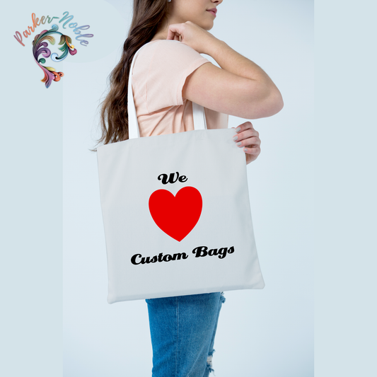 Custom Fabric Bags - Made with your Design