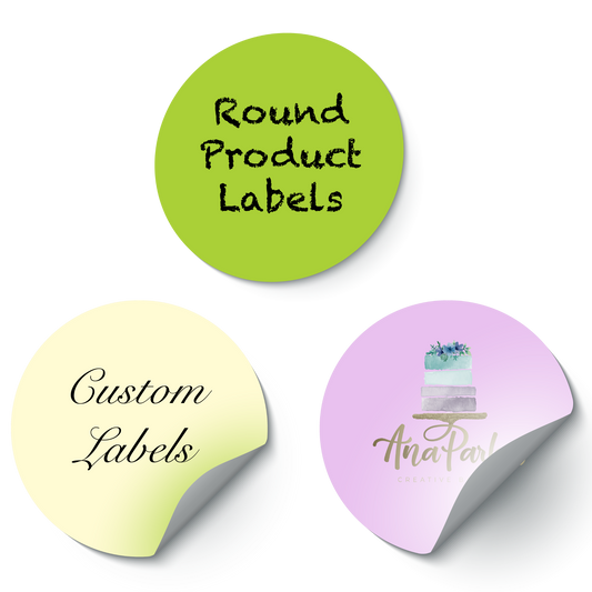 Custom Round Labels