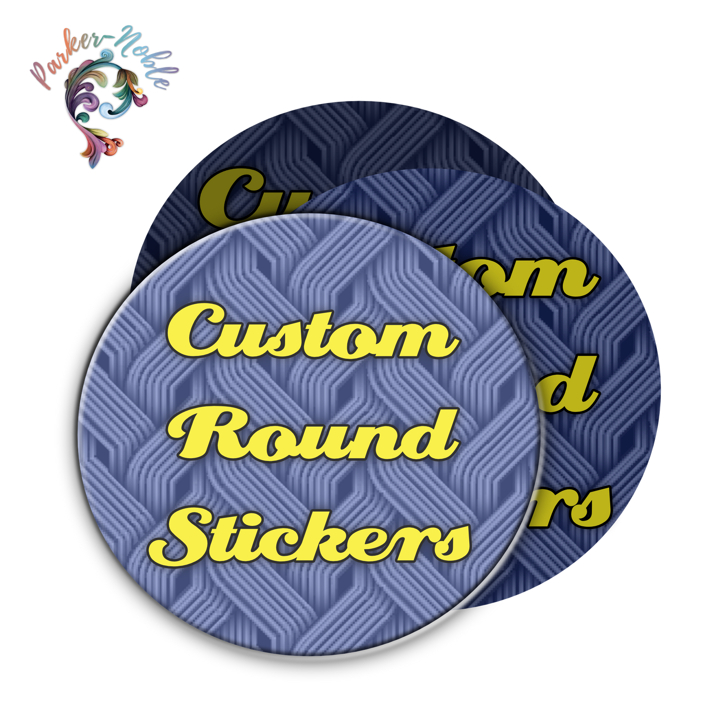 Custom Round Labels