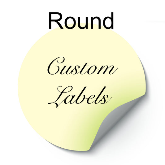 Custom, Bespoke Stickers 50mm Round