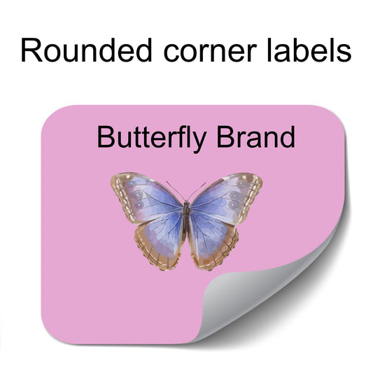 Rounded Corner Labels