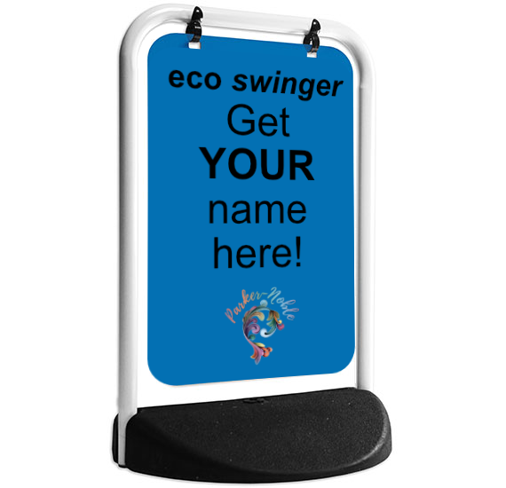 Eco Swing - Swing pavement sign