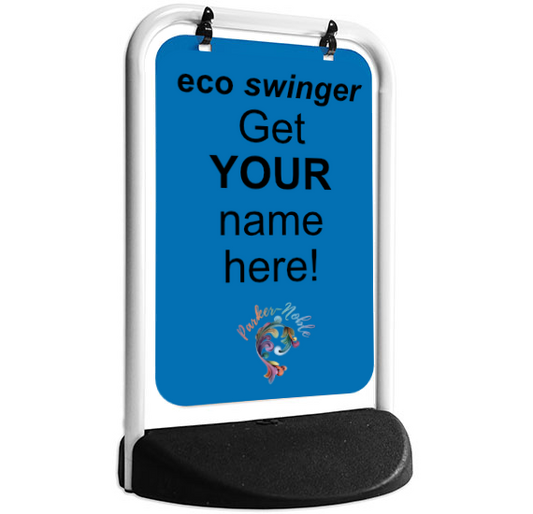 Eco Swing - Swing pavement sign